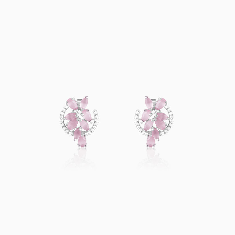 Light Pink Flower Earring